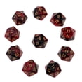 thumbnail image 1 of 10PCS 20-sided Polyhedral D Cup Table + Black, 1 of 8