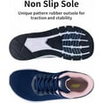 thumbnail image 7 of GOOBON Wide Toe Box Walking Shoes Womens Arch Support Orthotic Sneakers Plantar Fasciitis Tennis Running Shoes Fashion Sneakers for Foot Pain Relief US 6-11, 7 of 7