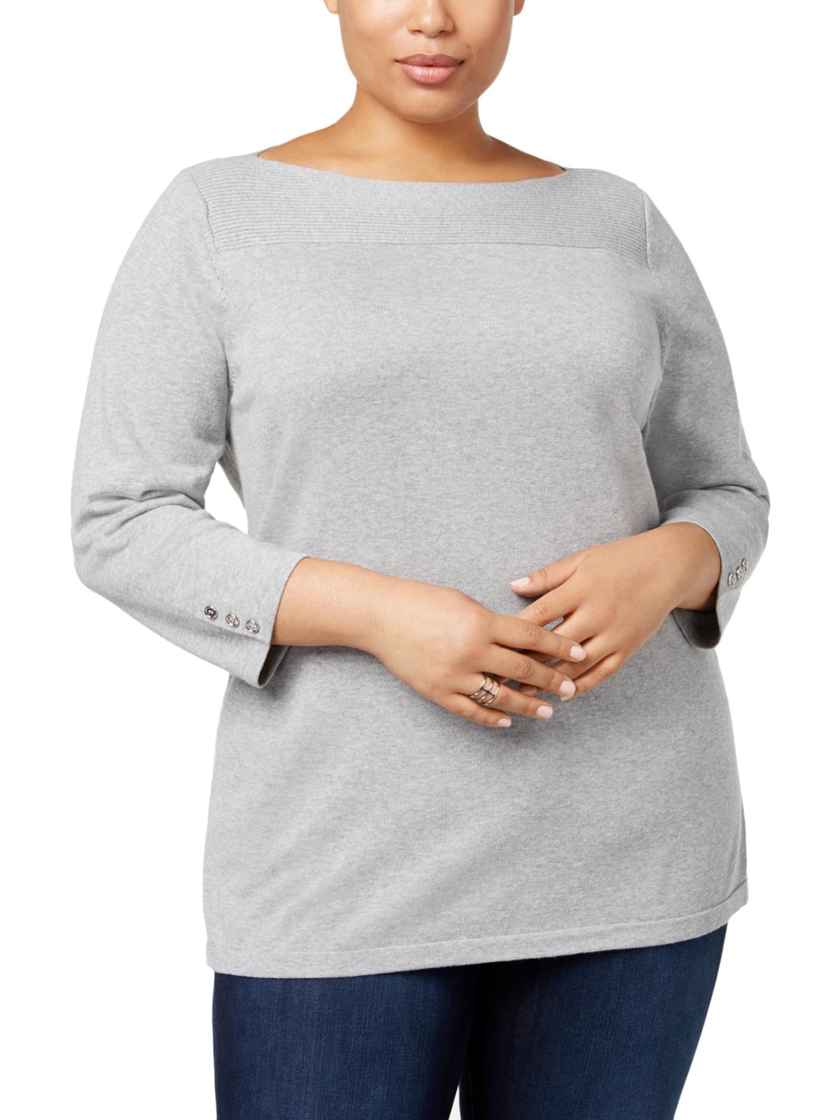 karen scott sweaters plus size