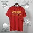thumbnail image 3 of Netflix Men's Stranger Things Retro Radio The Squawk WSQK 94.5 FM Stripes T Shirt, 3 of 10
