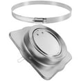 thumbnail image 3 of 1 Set of Valve Clamp Silent Check Valve Check Valve For Air Compressor Exhaust Check Valve, 3 of 8