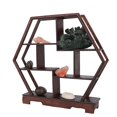 thumbnail image 1 of Décoration de Bureau, Maison Sculpture Artisanat Rack Présentoir Antique Affichage Rack Performance Fiable, 1 of 8