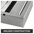 thumbnail image 6 of Range Hood Filters 6 Pack 20x20x2 Inch, 430 Stainless Steel Grease Filters, 4 Grooves Commercial Kitchen Hood Filters for Restaurant & Home Use, 6 of 7