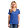 thumbnail image 1 of Camiseta de algod?n con cuello en V para mujer de Port & Company?. LPC54V Puerto & Compa??a LPC54V, 1 of 1