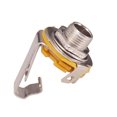 thumbnail image 3 of 2pcs /4 '' Salida Jack Socket Pte Para El Reempzo De Guitarra Eléctrica SM SunniMix Placa de conector de guitarra eléctrica, 3 of 8