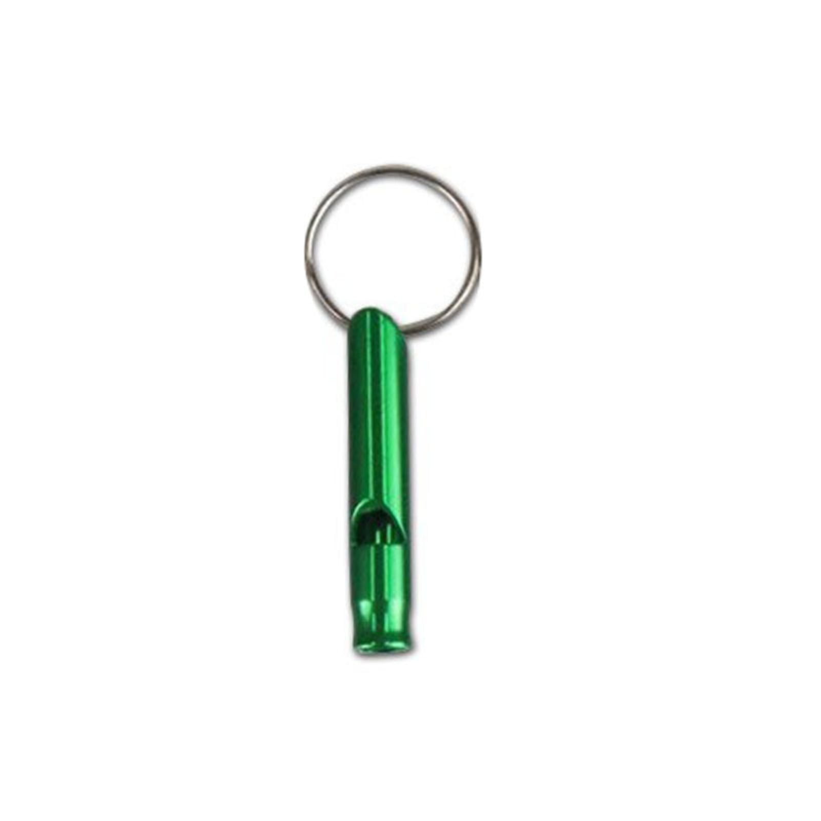 Mini Aluminum Emergency Survival Whistle Fire Safety Whistle for Outdoor Camping Hiking