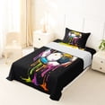 thumbnail image 5 of Erosebridal Watercolor Ice Cream Football Kids Twin Sheet Sets,Soccer Sport Games Ball Lover Bedding 3-Piece, 5 of 6