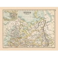 thumbnail image 2 of Bartholomew 14x12 Black Ornate Wood Framed with Double Matting Museum Art Print Titled - Northwestern Russia - Bartholomew 1892, 2 of 4