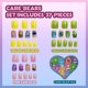 thumbnail image 2 of Press on Nails Townley Girl Care Bears 36 unidades para niños mayores de 6 años, 2 of 9