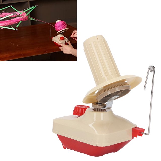 Hand Yarn Winder, Yarn Ball Winder Adjustable Desk Clip Easy Installation Detachable Easy To Use with Yarn Scissors for Household