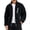 Black, variant on Men's Softshell Jacket Fleece Lined Waterproof Stand Collar Soft Lightweight Shell Jacket Windbreaker Outdoor Hiking