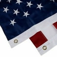 thumbnail image 6 of American Flag 10x15 ft 8x12 ft 6x10 ft 5x8 ft 4x6 ft 3x5 ft  2x3 ft Outdoor Heavy Duty Embroidered Stars USA Flag Sewn Stripes Fade Resistance Brass Grommets All Weather UV Active, 6 of 8
