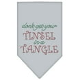 thumbnail image 4 of Christmas Pet and Dog Bandana Rhinestone, "Don't Get Your Tinsel In A Tangle", 4 of 9