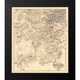 thumbnail image 2 of Murdock 15x17 Black Modern Framed Museum Art Print Titled - Boston Massachusetts - Murdock 1907, 2 of 5