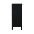 thumbnail image 3 of Linon Fetti Black Small Cabinet, 3 of 16