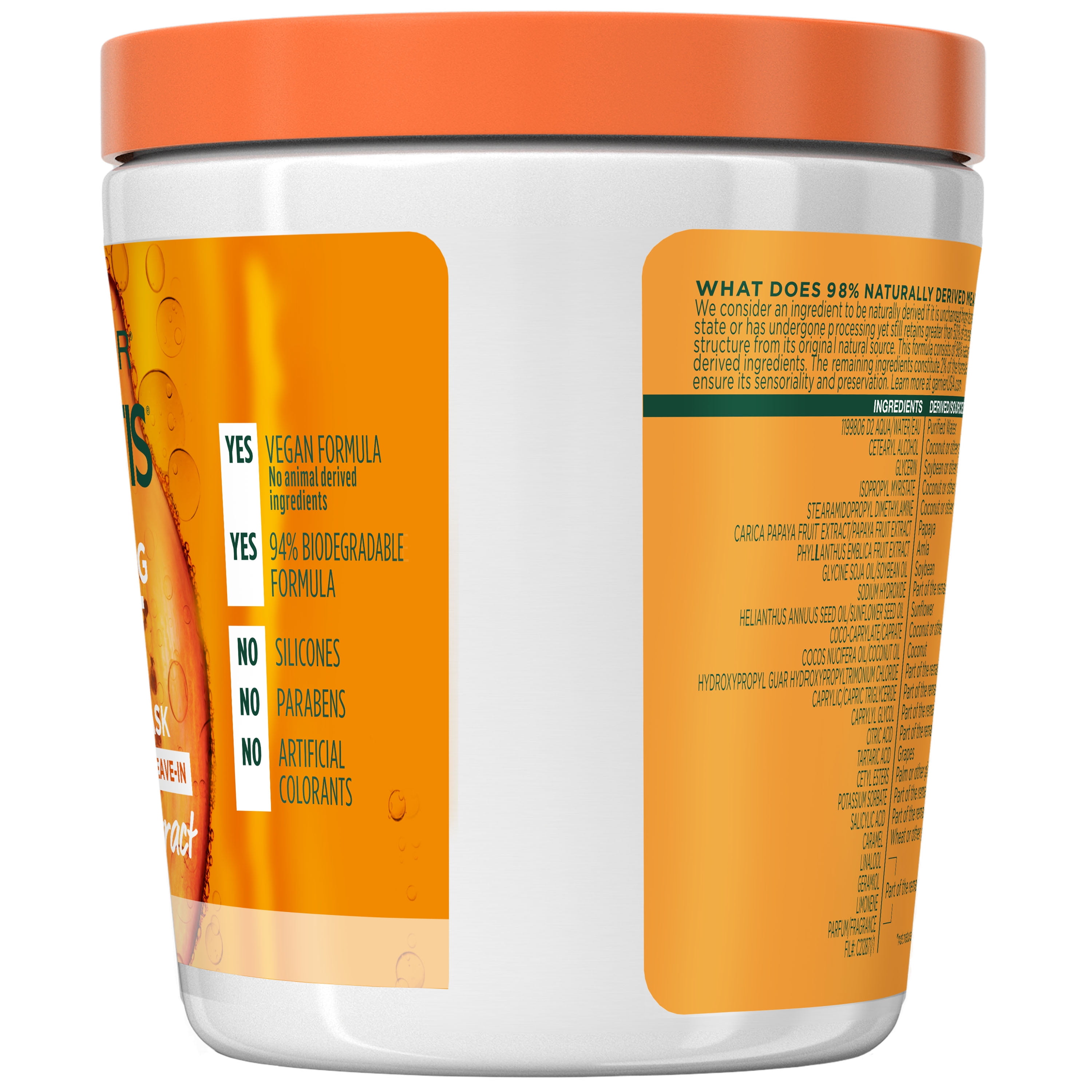 Garnier Fructis Damage Repairing Treat 1 Minute Hair Mask with Papaya  Extract 13.5 FL OZ - Walmart.com