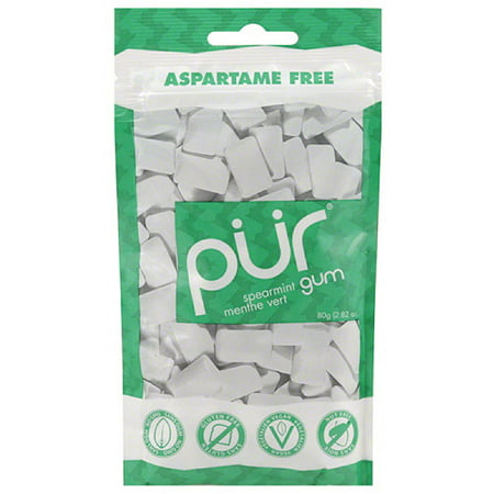 Pur Spearmint Gum, 2.82 oz, (Pack of 12) - Walmart.com