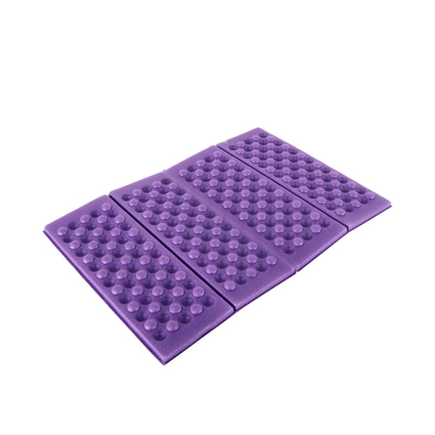 Cojín de espuma XPE plegable de cuatro pliegues para exteriores, antisalpicaduras, portátil, fresco, a prueba de humedad, tapete para picnic, tapete grueso