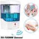 thumbnail image 4 of Dispensador de jabón automático, dispensador de jabón sin contacto montado en la pared de 700 ml con sensor infrarrojo, dispensador de jabón adecuado para baños, cocinas, hoteles, JFHHH pequeña, 4 of 5