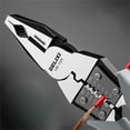 thumbnail image 4 of Linyer Wire Plier Needle Nose Diagonal Non- for slip Handle Stripper Crimper Cable Reusable Multifunctional Electrician Repairing Tools 7 Inch, 4 of 8
