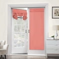 thumbnail image 1 of Advancent Cortina opaca de poliéster, portátil, autoadhesiva, a prueba de sol, cancelación de ruido, aislamiento térmico, cortinas decorativas para Sombras de ventana Rosado Advancent HA073349-08, 1 of 6