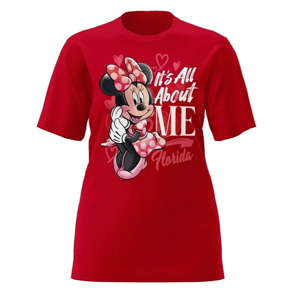 Disney Minnie Mouse Florida Tee Shirt, XS-XL (Women's)