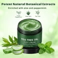 thumbnail image 3 of Tea Tree Oil Foot Cream for Cracked Heels & Calluses - Intensive Moisturizing Foot Balm to Repair, Rough Feet (1PC), 3 of 7