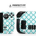 thumbnail image 4 of Design Skinz - Compatible with Steam Deck - Skin Decal Protective Scratch-Resistant Removable Vinyl Wrap Cover - Moracan Teal on White, 4 of 5