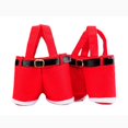 thumbnail image 1 of Christmas Tree Decorations 6 Pieces Christmas Pants Gift Bag Candy Bag Shopping Bag Xmas, 1 of 5