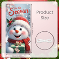 thumbnail image 3 of Snowman Decorations Tis the Season Banner Christmas Parties Winter Wonderland Holiday Celebrations Festive Decor, 3 of 9