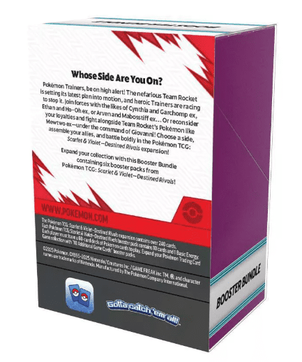 Pokemon TCG: Scarlet & Violet - Destined Rivals Booster Bundle