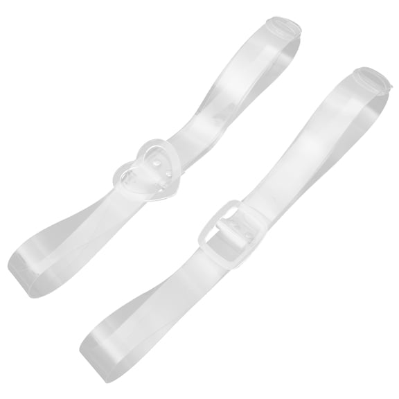 unbranded  2 Pcs Ladies Transparent Waist Belt Women Strap Dress Accessory