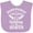 Lavender, variant on Inktastic Handpicked for Earth by My Granny in Heaven with Angel Wings Boys or Girls Baby Bib