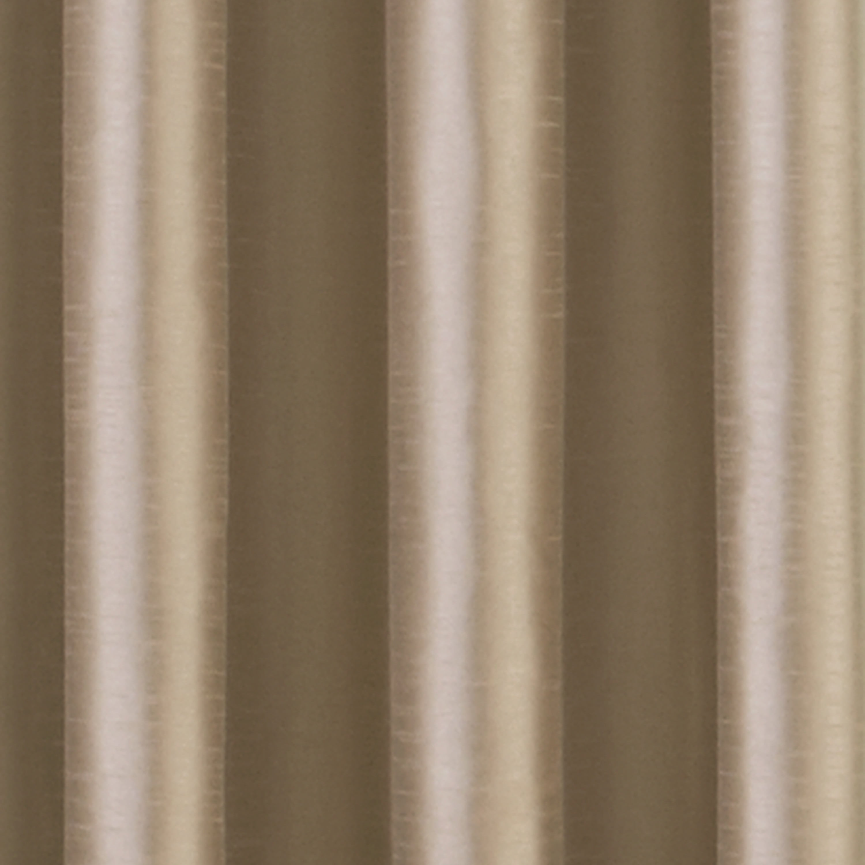 Curtainworks Malta Curtain, Polyester Room Darkening Faux Silk Grommet Single Panel, Sand, 50" x 144", Adult
