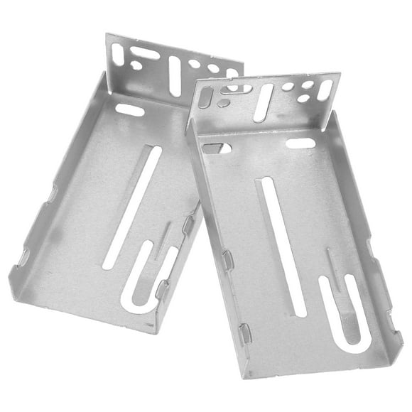Houderco 2Ud Accesorios De Montaje Para Guías De Cajón En Con Amortiguación Para Muebles Variados