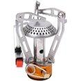 thumbnail image 3 of Stainless Steel Folding Camping Stove Portable Triangular Butane Gas Stove, 3 of 5