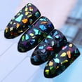thumbnail image 4 of UDIYO Nail Giltter Sequines Fluorescent Glass Paper Dust Powder Nail Art DIY Decor, 4 of 7