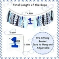 thumbnail image 7 of One Cool Dude Birthday Decoration High Chair Banner for Boys Black and Blue Baby Boy 1st Birthday High Chair Garland One Cool Dude Party Decoration Supplies, 7 of 7