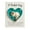Cyan, variant on Cat Memorial Pocket Hug, Heart-Shaped with Inspirational Cards,Resin Keepsake Figurines,for Grieving Cat Owners and Cat Lovers