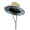 Ocean Cruise, variant on Kids Straw Sun Hat, Wide Brim Beach Hat with Chin Strap for Outdoor Protection, Unisex