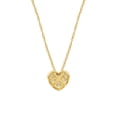thumbnail image 2 of Brilliance Fine Jewelry 1/3 Ct Diamond Women's Heart Pendant Necklace in 10K Yellow Gold, 2 of 4