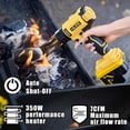 thumbnail image 3 of Pistola de calor inalámbrica HILIPE para batería DeWalt de 20 V, 550 °C, 3 of 6