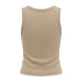 thumbnail image 2 of Top Quarry para Dama, sin Mangas Beige Talla EG, 2 of 4