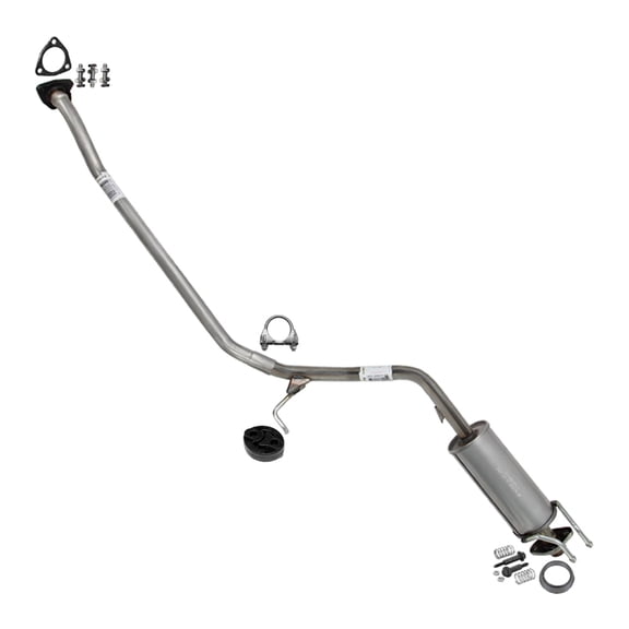 Northeastern Exhaust Resonator Pipe Fits 2006-2011 Honda Civic 1.3L Hybrid - Direct Fit | Stainless Steel | Includes Gasket, Clamp, Hanger & Bolt Kit