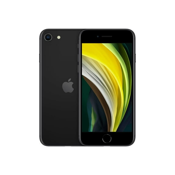 Pre-Owned Apple iPhone SE (2nd generation) - 4G smartphone - dual-SIM / Internal Memory 128 GB - LCD display - 4.7" - 1334 x 750 pixels - rear camera 12 MP - front camera 7 MP - T-Mobile - black