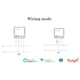 thumbnail image 2 of QS-zigbee-S08-16A-U Tuya ZigBee Zigbee Push Button Normal Switch Module Home Electrical Appliance Max 3 Gang Switch Control Module Mobilephone APP Remotely Control Compatible Alexa Google Home Voice, 2 of 8