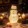 thumbnail image 6 of Lighted Christmas Snowman Lantern, Snowman Water Globe with Swirling Glitter, Battery Powered Snowman Lantern for Christmas Party Home Table Decorations Gifts, 6 of 8