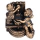 thumbnail image 4 of Escultura de Resina Jadeshay Adorno de jardín niño niña jugando, 4 of 8