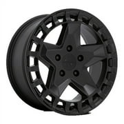 Victor Equipment Aluminum Rim ALPEN 17X8in Matte Black Finish, 1780APN105130M71