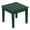 Dark Green, variant on SERWALL Outdoor Folding Side Table, HDPE All Weather Adirondack Patio End Table, Simple Assembly, Red